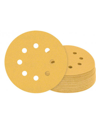 Papel de lija EXPERT C470 con 8 orificios para...
