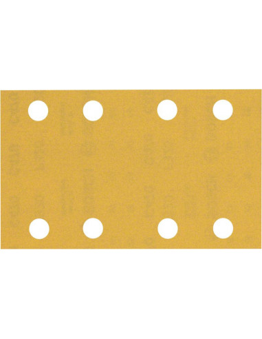 BOSCH EXPERT 2608900884 Papel de lija EXPERT C470 con 8 orificios para lijadoras orbitales 80 x 133 mm, G 320 10 unidades
