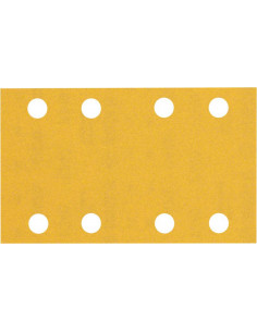 BOSCH EXPERT 2608900883 Papel de lija EXPERT C470 con 8 orificios para lijadoras orbitales 80 x 133 mm, G 240 10 unidades