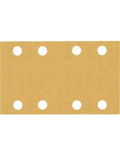 BOSCH EXPERT 2608900882 Papel de lija EXPERT C470 con 8 orificios para lijadoras orbitales 80 x 133 mm, G 180 10 unidades