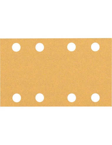 BOSCH EXPERT 2608900880 Papel de lija EXPERT C470 con 8 orificios para lijadoras orbitales 80 x 133 mm, G 100 10 unidades