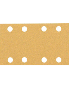 BOSCH EXPERT 2608900879 Papel de lija EXPERT C470 con 8 orificios para lijadoras orbitales 80 x 133 mm, G 80 10 unidades