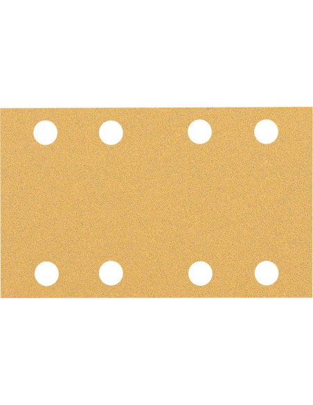 BOSCH EXPERT 2608900879 Papel de lija EXPERT C470 con 8 orificios para lijadoras orbitales 80 x 133 mm, G 80 10 unidades