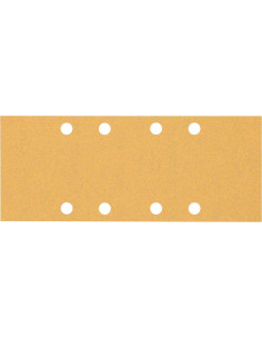 BOSCH EXPERT 2608900871 Papel de lija EXPERT C470 con 8 orificios para lijadoras orbitales 93 x 230 mm, G 100 10 unidades