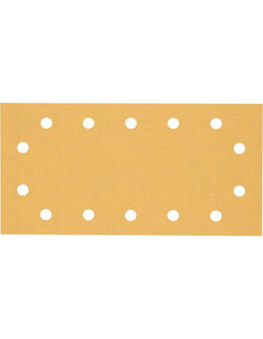 BOSCH EXPERT 2608900863 Papel de lija EXPERT C470 con 14 orificios para lijadoras orbitales 115 x 230 mm, G 120 10 unidades