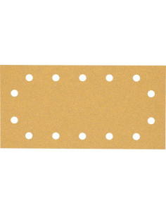 BOSCH EXPERT 2608900861 Papel de lija EXPERT C470 con 14 orificios para lijadoras orbitales 115 x 230 mm, G 60 10 unidades