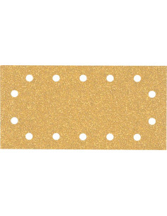 BOSCH EXPERT 2608900860 Papel de lija EXPERT C470 con 14 orificios para lijadoras orbitales 115 x 230 mm, G 40 10 unidades