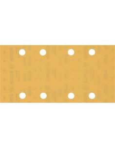 BOSCH EXPERT 2608900859 Papel de lija EXPERT C470 con 8 orificios para lijadoras orbitales 93 x 186 mm, G 400 10 unidades