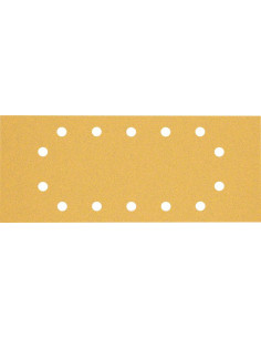 BOSCH EXPERT 2608900848 Papel de lija EXPERT C470 con 14 orificios para lijadoras orbitales 115 x 280 mm, G 80 10 unidades