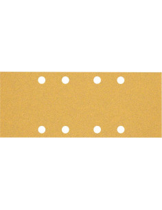 BOSCH EXPERT 2608900834 Papel de lija EXPERT C470 con 8 orificios para lijadoras orbitales 93 x 230 mm, G 60 10 unidades