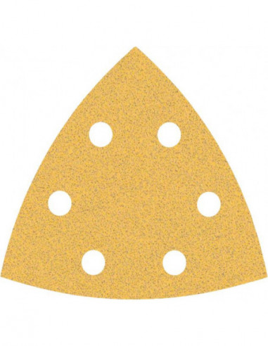 BOSCH EXPERT 2608900825 Papel de lija EXPERT C470 para lijadoras delta de 93 mm, G 80, 5 unidades