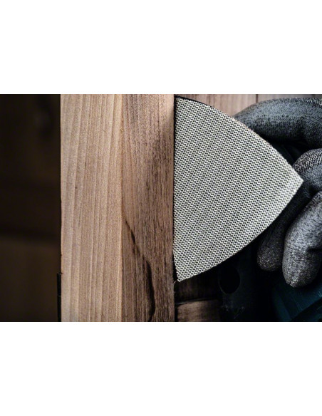 Papel de lija EXPERT C470 para lijadoras delta de 93 mm, G 80, 5 unidades