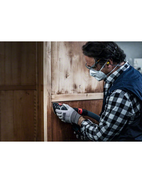 Papel de lija EXPERT C470 para lijadoras delta de 93 mm, G 60, 5 unidades