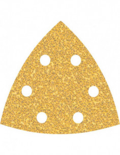 BOSCH EXPERT 2608900823 Papel de lija EXPERT C470 para lijadoras delta de 93 mm, G 40, 5 unidades