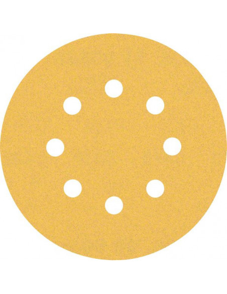 BOSCH EXPERT 2608900807 Papel de lija EXPERT C470 con 8 orificios para lijadoras excéntricas de 125 mm, G 120, 5 unidades BOSCH EXPERT 2608900807 Papel de lija EXPERT C470 con 8 orificios para lijadoras excéntricas de 125 mm, G 120, 5 unidades