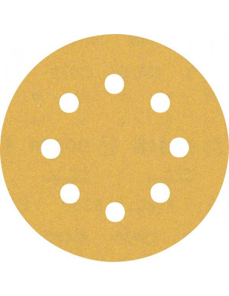 BOSCH EXPERT 2608900798 Papel de lija EXPERT C470 con 8 orificios para lijadoras excéntricas de 115 mm, G 180, 5 unidades