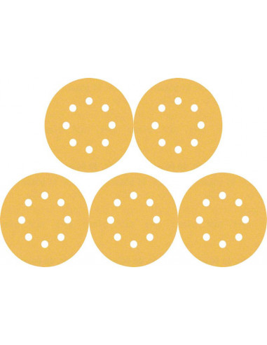 Papel de lija EXPERT C470 con 8 orificios para...