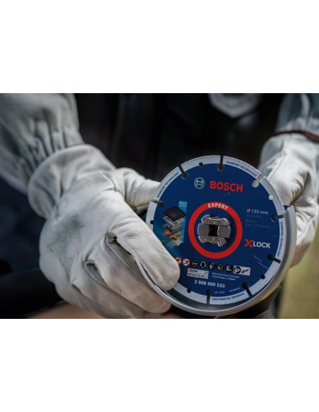 BOSCH 2608900532 Disco de corte de diamante EXPERT Diamond Metal Wheel X-LOCK (115 x 22,23 mm)