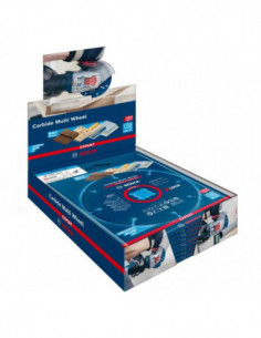 BOSCH EXPERT 2608901195 Disco de corte EXPERT Carbide Multi Wheel X-LOCK de 125 mm, 22,23 mm, 10 unidades 2