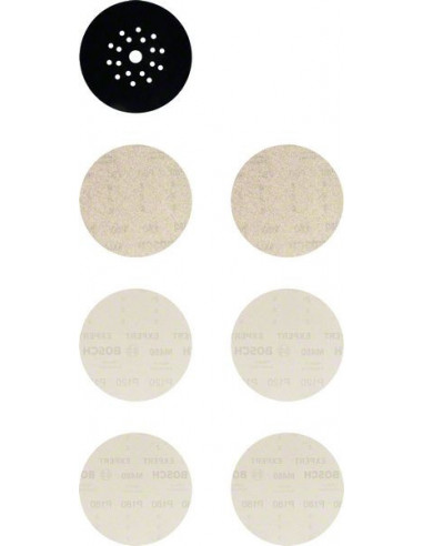 Set de mallas de lija EXPERT M480 de 225 mm, G...