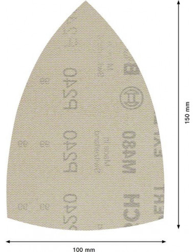 Malla de lija EXPERT M480 de 100 x 150 mm, G...