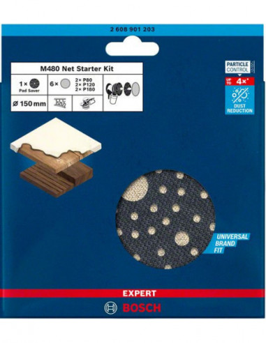 Kit de iniciación EXPERT M480 para lijadoras...