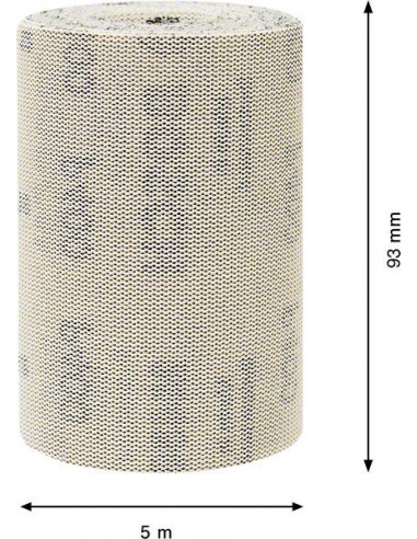 Rollo de malla de lija EXPERT M480 de 93 mm, 5...
