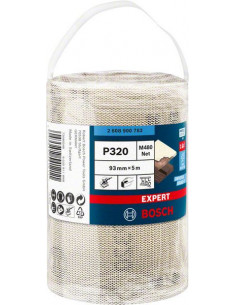BOSCH EXPERT 2608900783 Rollo de malla de lija EXPERT M480 de 93 mm, 5 m, G 320 2