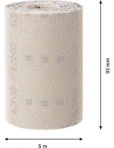 Rollo de malla de lija EXPERT M480 de 93 mm, 5...