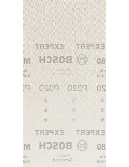 BOSCH EXPERT 2608900774 Malla de lija EXPERT M480 para lijadoras orbitales de 115 x 230 mm, G 320, 50 unidades BOSCH EXPERT 2608900774 Malla de lija EXPERT M480 para lijadoras orbitales de 115 x 230 mm, G 320, 50 unidades