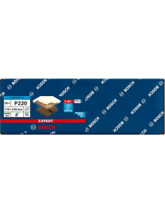 BOSCH EXPERT 2608900773 Malla de lija EXPERT M480 para lijadoras orbitales de 115 x 230 mm, G 220, 50 unidades 2