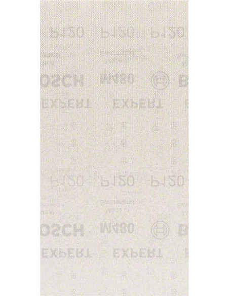 BOSCH EXPERT 2608900772 Malla de lija EXPERT M480 para lijadoras orbitales de 115 x 230 mm, G 120, 50 unidades