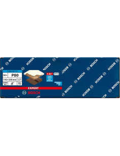 BOSCH EXPERT 2608900770 Malla de lija EXPERT M480 para lijadoras orbitales de 115 x 230 mm, G 80, 50 unidades 2