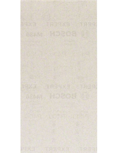 BOSCH EXPERT 2608900762 Malla de lija EXPERT M480 para lijadoras orbitales de 115 x 230 mm, G 100, 10 unidades