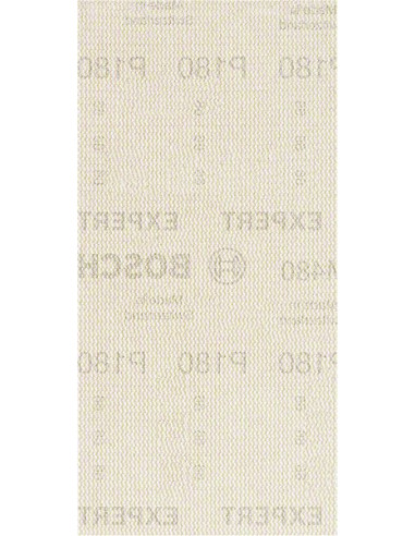 BOSCH EXPERT 2608900747 Malla de lija EXPERT M480 para lijadoras orbitales de 93 x 186 mm, G 180, 10 unidades