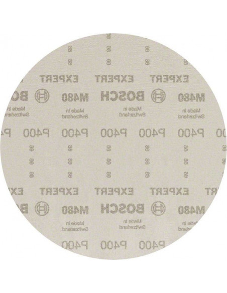 BOSCH EXPERT 2608900715 Malla de lija EXPERT M480 para lijadoras de cartón-yeso de 225 mm, G 400, 25 unidades