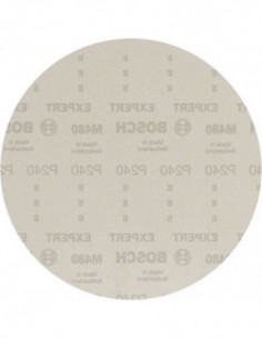 BOSCH EXPERT 2608900713 Malla de lija EXPERT M480 para lijadoras de cartón-yeso de 225 mm, G 240, 25 unidades
