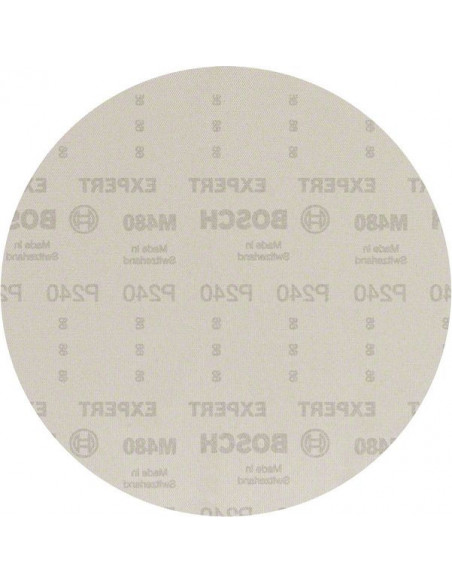BOSCH EXPERT 2608900713 Malla de lija EXPERT M480 para lijadoras de cartón-yeso de 225 mm, G 240, 25 unidades