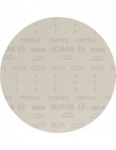 BOSCH EXPERT 2608900712 Malla de lija EXPERT M480 para lijadoras de cartón-yeso de 225 mm, G 220, 25 unidades