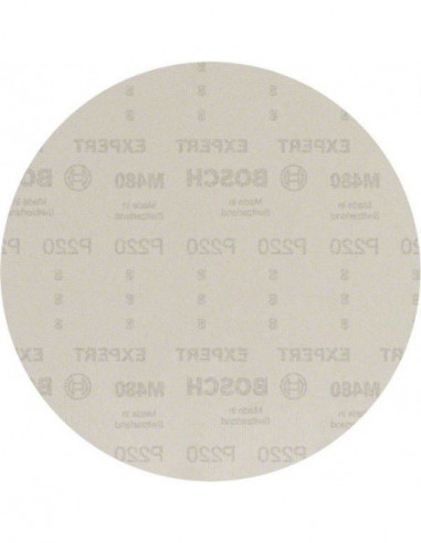 BOSCH EXPERT 2608900712 Malla de lija EXPERT M480 para lijadoras de cartón-yeso de 225 mm, G 220, 25 unidades