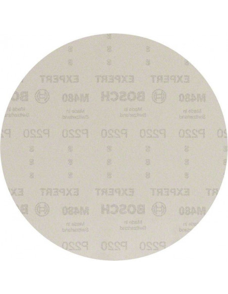BOSCH EXPERT 2608900712 Malla de lija EXPERT M480 para lijadoras de cartón-yeso de 225 mm, G 220, 25 unidades