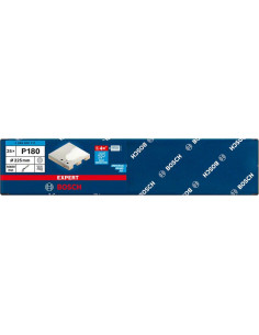 BOSCH EXPERT 2608900711 Malla de lija EXPERT M480 para lijadoras de cartón-yeso de 225 mm, G 180, 25 unidades 2