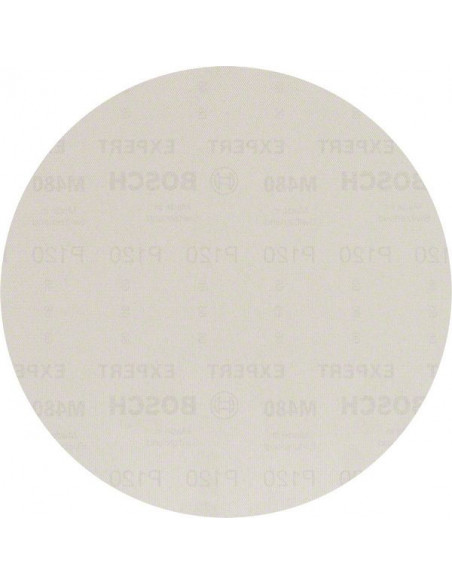 BOSCH EXPERT 2608900709 Malla de lija EXPERT M480 para lijadoras de cartón-yeso de 225 mm, G 120, 25 unidades