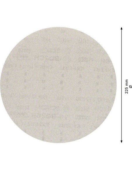 Malla de lija EXPERT M480 para lijadoras de cartón-yeso de 225 mm, G 100, 25 unidades