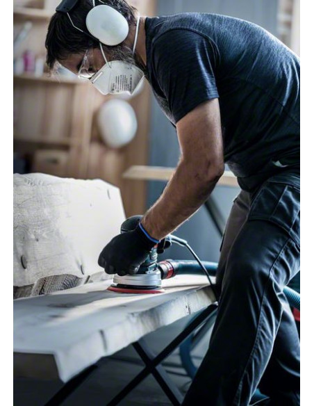 Malla de lija EXPERT M480 para lijadoras excéntricas de 150 mm, G 400, 50 unidades