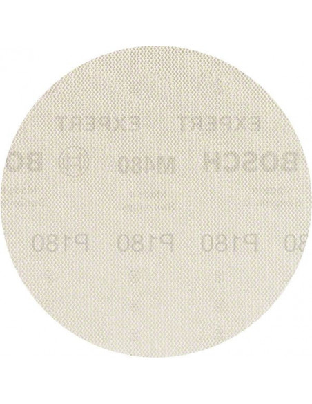 BOSCH EXPERT 2608900702 Malla de lija EXPERT M480 para lijadoras excéntricas de 150 mm, G 180, 50 unidades