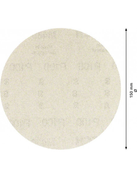 Malla de lija EXPERT M480 para lijadoras excéntricas de 150 mm, G 100, 50 unidades