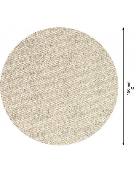 Malla de lija EXPERT M480 para lijadoras excéntricas de 150 mm, G 80, 50 unidades