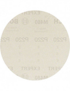 BOSCH EXPERT 2608900694 Malla de lija EXPERT M480 para lijadoras excéntricas de 150 mm, G 220, 5 unidades