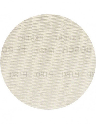 BOSCH EXPERT 2608900693 Malla de lija EXPERT M480 para lijadoras excéntricas de 150 mm, G 180, 5 unidades